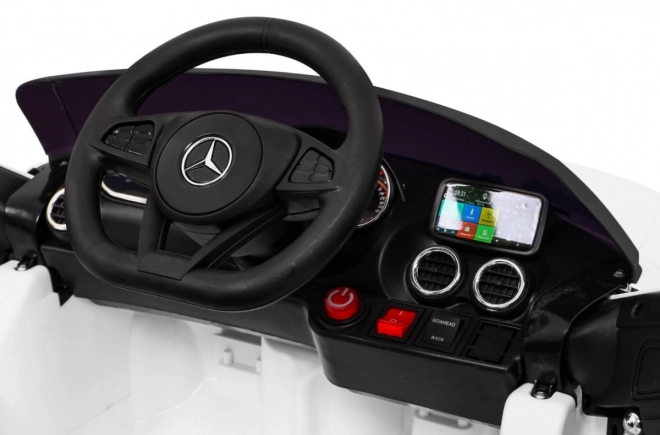 Mercedes Benz GT Kinderauto auf Batterie mit Fernsteuerung, MP3 und LED-Beleuchtung