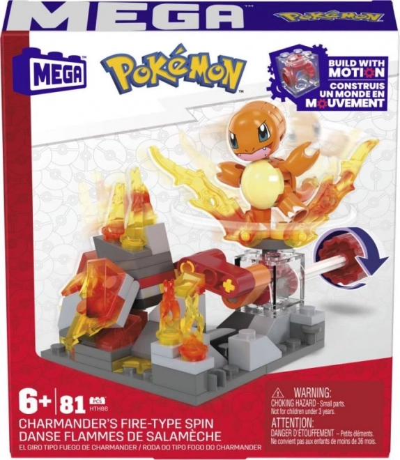 Megablok Pokémon Abenteuer - Charmander