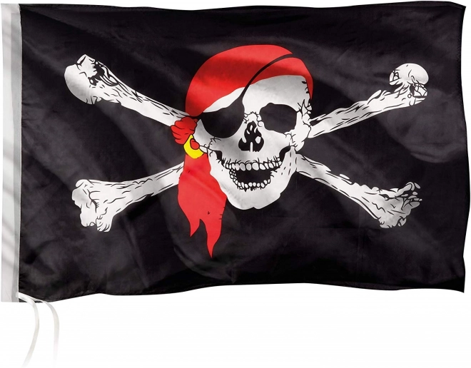 Puzzle Piratenbucht 100 Teile mit Piratenflagge