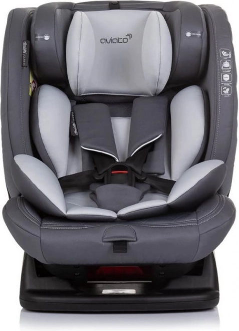 Chipolino Autokindersitz Aviato i-Size 40-150cm, Ash Grey