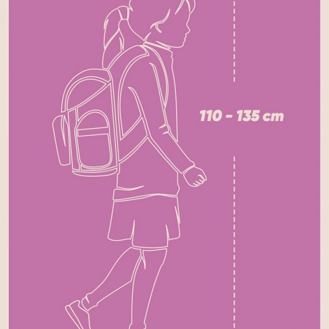 Schulrucksack Airy Pferde Herz