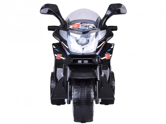 Sportliches Kinder-Motorrad mit LED-Beleuchtung – Schwarz