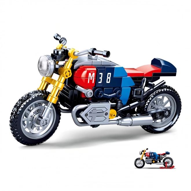 Sluban Modellbausteine Café Racer Motorrad