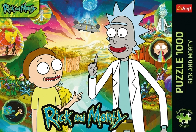 Trefl Puzzle Premium Plus: Rick und Morty 1000 Teile