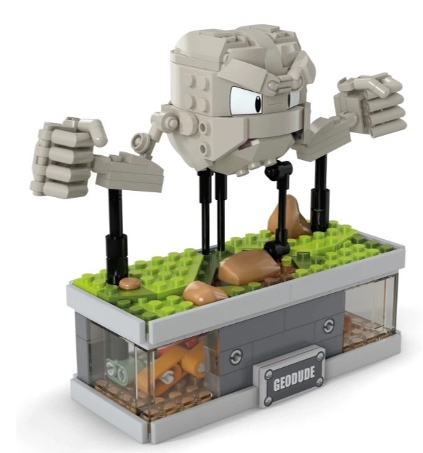 Bloky Pokémon Mini Bewegung Geodude