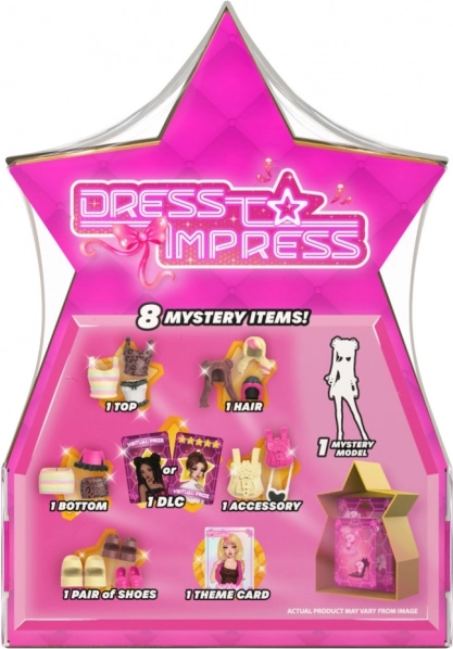 Überraschungspuppe Dress to Impress