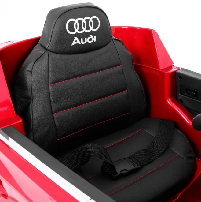 Audi Q7 Quattro S-Line mit Batterie Roter Lack + Fernbedienung + Langsamer Start + EVA + MP3 Radio