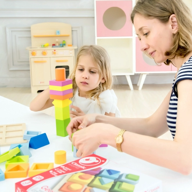 Lernspiel Formen und Zählen Montessori 5-in-1