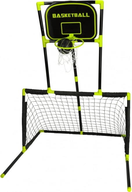 Multisport-Set 6-in-1 Fußball, Basketball, Hockey & Zielwerfen