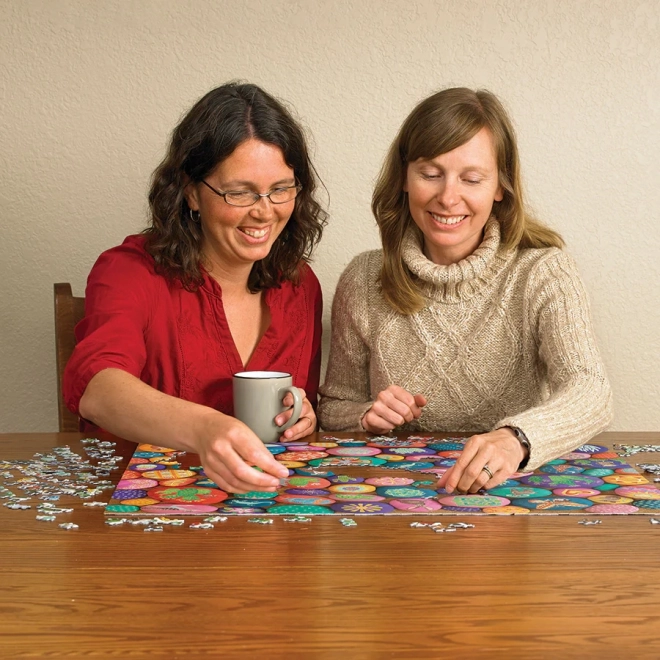 Puzzle Gemalte Steine des Südwestens COBBLE HILL 1000 Teile
