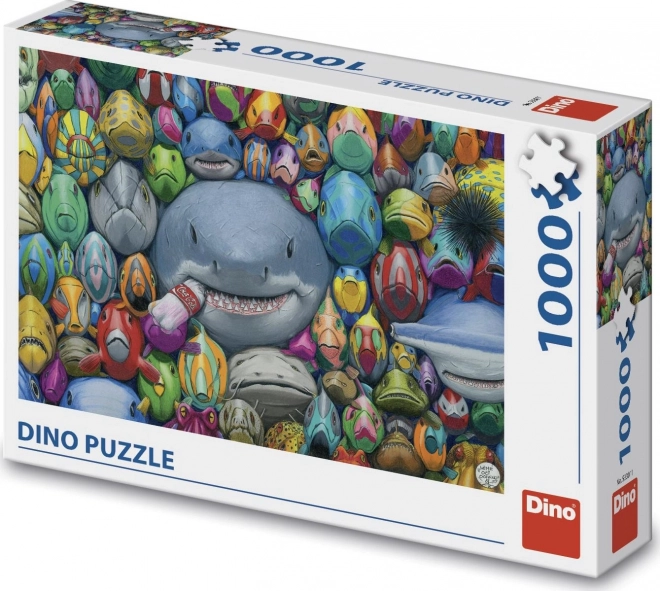 Puzzle Bunte Fischwelt 1000 Teile