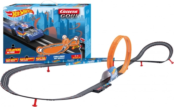 Carrera GO Autorennbahn Challenger Hot Wheels 6 m