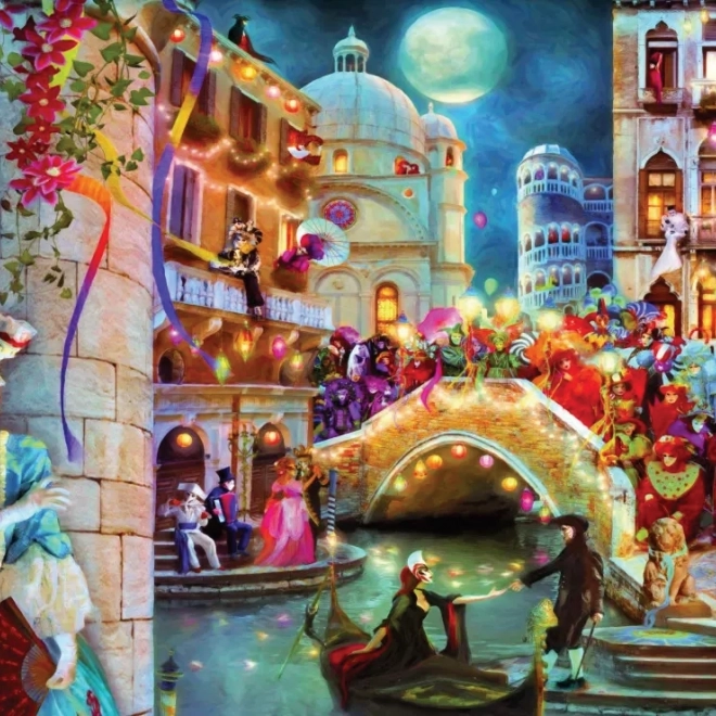 Clementoni Puzzle Karneval-Mond 1000 Teile