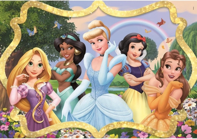 Clementoni-Puzzle Disney Prinzessinnen: Im Garten 104 Teile