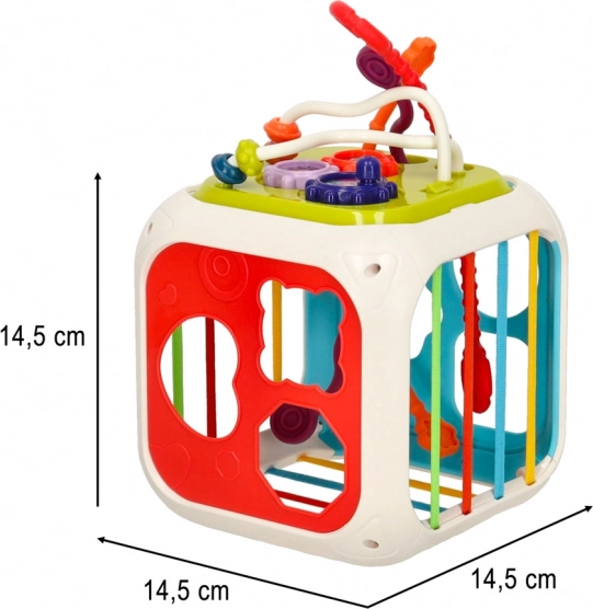 Bildungswürfel 7-in-1 für Kinder mit Xylophon von Bibi-inn