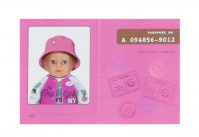BABY born Reiseset Kleidungsset für Puppen 43 cm