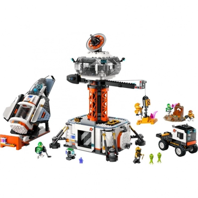 Lego City Weltraumstation und Raketenstartplatz