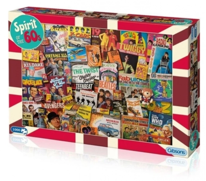 Gibsons Puzzle 60er Jahre 1000 Teile