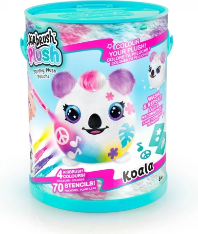 Airbrush Kreativ-Set Squish Pals Farbkanne