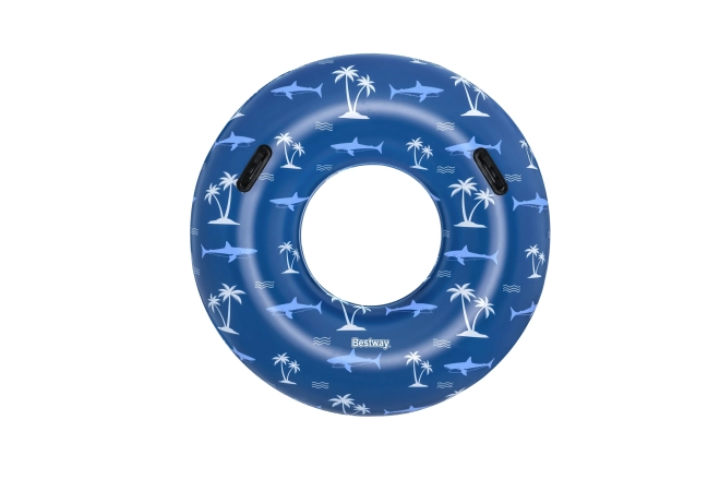 Schwimmring Haie Blau 119 cm – Palmen und Haie