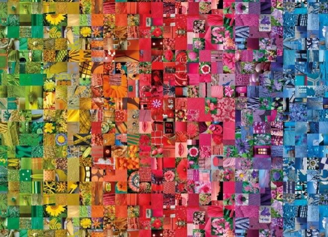Clementoni Puzzle Color Boom Collage 1000 Teile