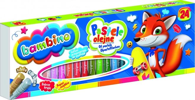 Ölpastelle BAMBINO 24 Farben