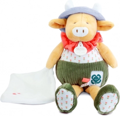 Doudou Geschenkset Küken Aneth mit Decke grün 28 cm