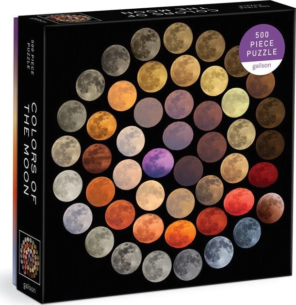 Galison Puzzle Farben des Mondes 500 Teile