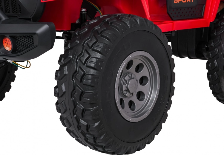 Riesige EVA-Räder und hohe Bodenfreiheit