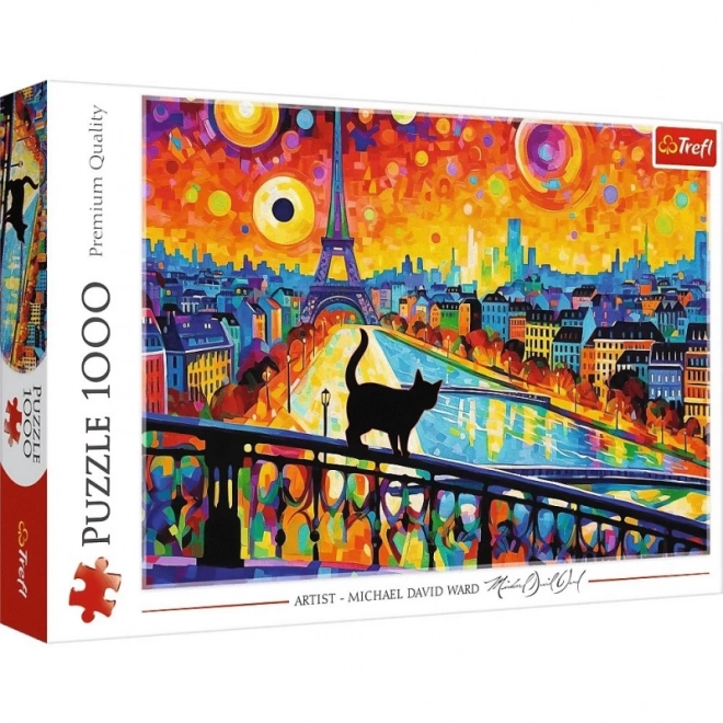 Puzzle 1000 Teile Katzen in Paris