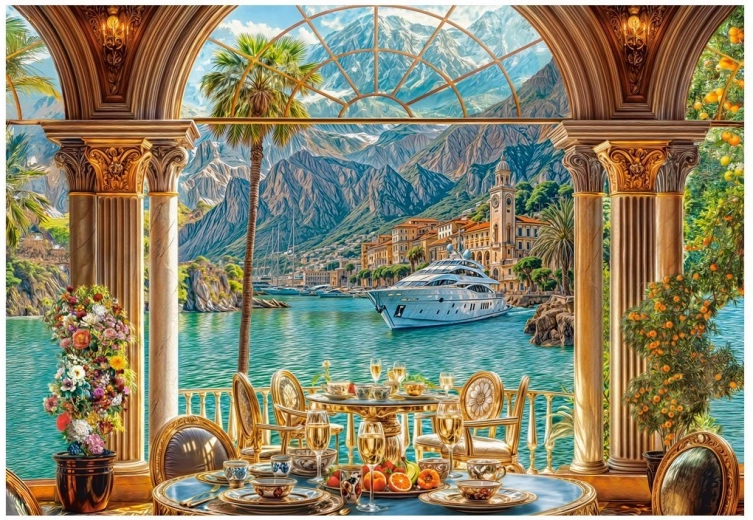 Puzzle Mediterranes Dessert 1500 Teile CASTORLAND