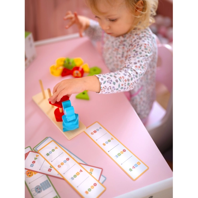 Montessori Tier Pyramide Spielset für Kinder