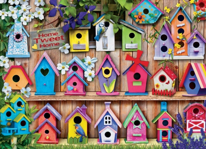 Eurographics Puzzle Vogelhäuser 1000 Teile