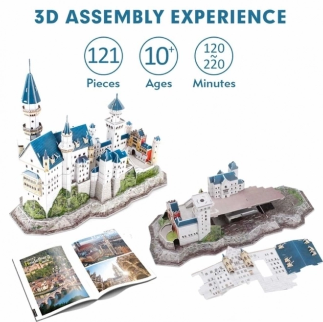 3D Puzzle Schloss Neuschwanstein National Geographic