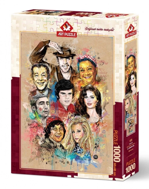 Kunst Puzzle Türkische Filme 1000 Teile