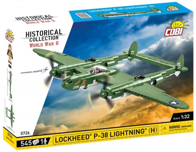 COBI Lockheed P-38H Lightning Modellbausatz 1:32