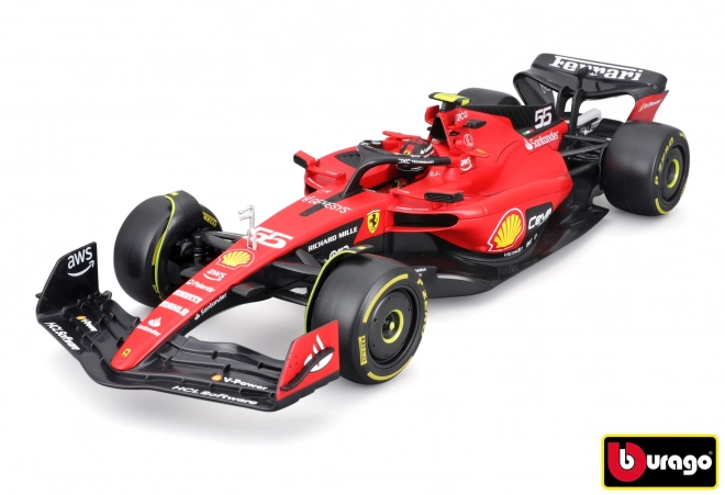 Ferrari Scuderia SF-23 Modellauto 1:18 mit Fahrer