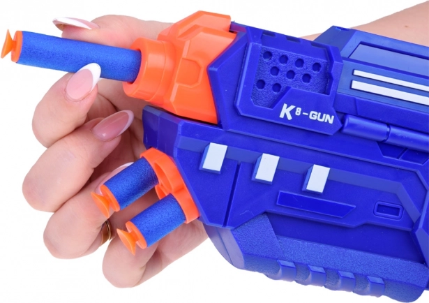 Spielzeugpistole SPACE GUN mit Schaumstoff- und Gelmunition