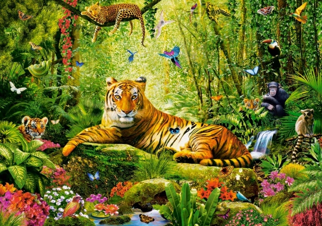 Puzzle 500 Teile Seine Majestät der Tiger