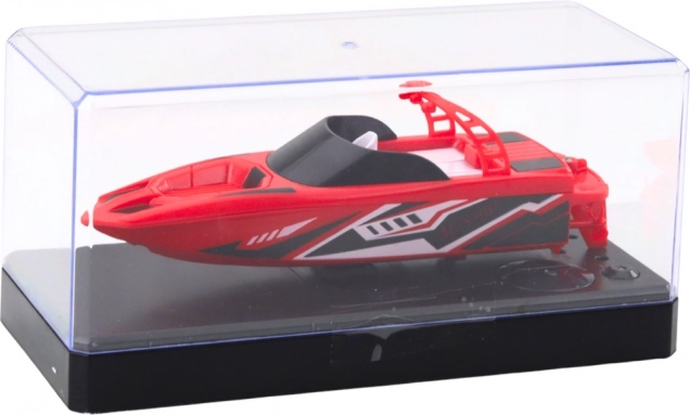 RC Rennmotorboot mit Doppelmotor 2,4 GHz rot