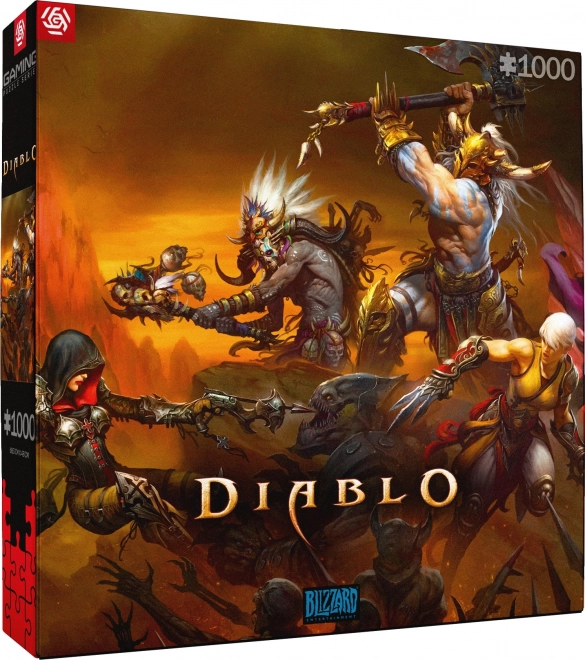 Puzzle Diablo - Heldenkampf 1000 Teile