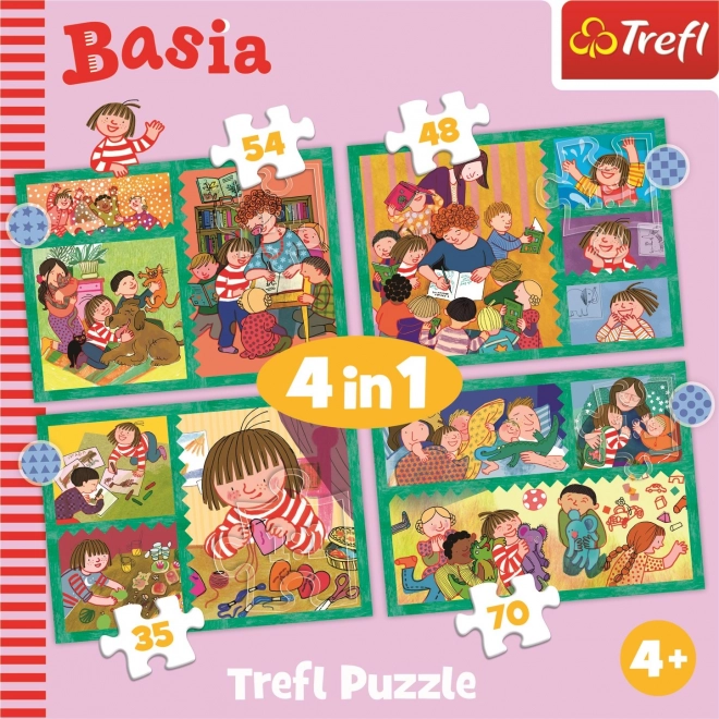 Puzzle 4-in-1 Abenteuer mit Basia