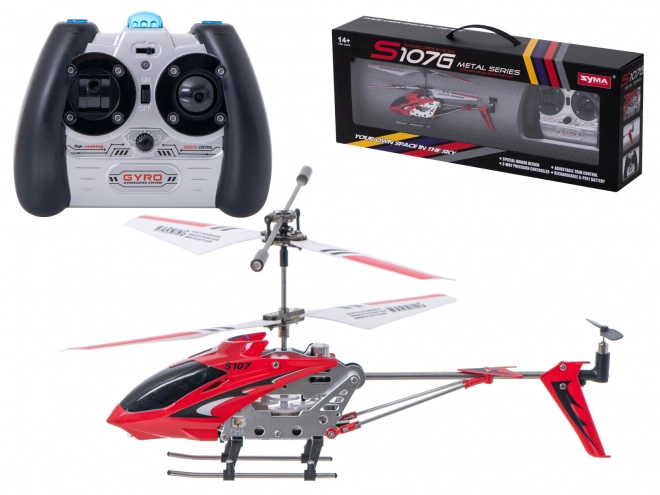 Ferngesteuerter RC-Helikopter Blau von SYMA – Rot