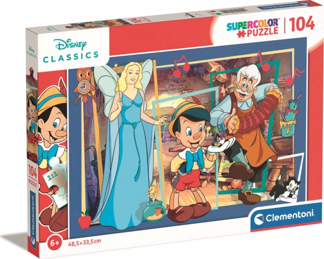 Puzzle Pinocchio 104 Teile