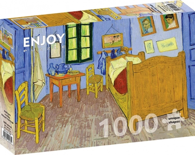 Puzzle von Vincent van Gogh: Schlafzimmer in Arles 1000 Teile