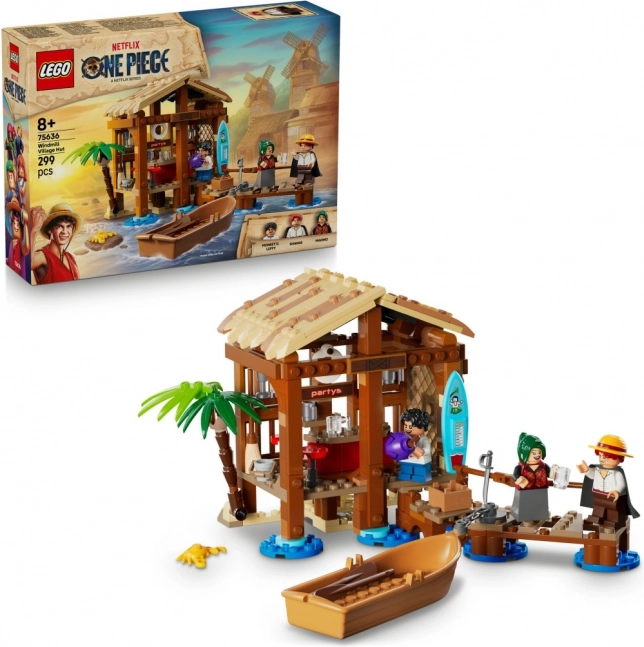 Bauset One Piece – Hütte im Dorf Fuusha