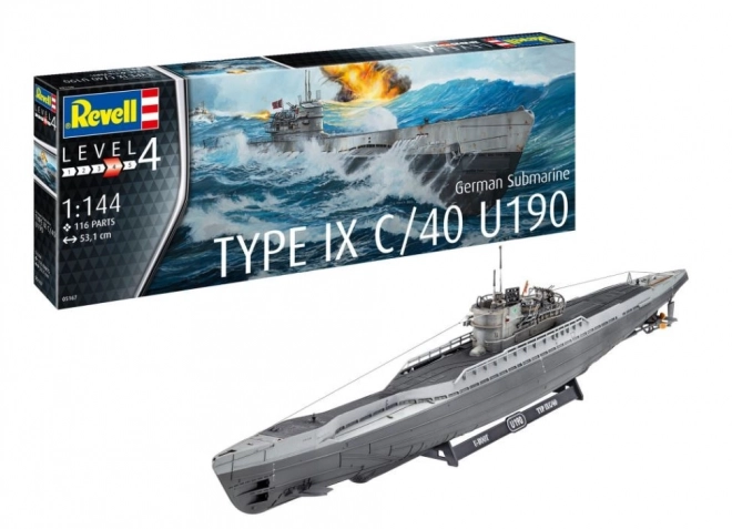 Modellbau Deutsche U-Boot Typ IX C/40