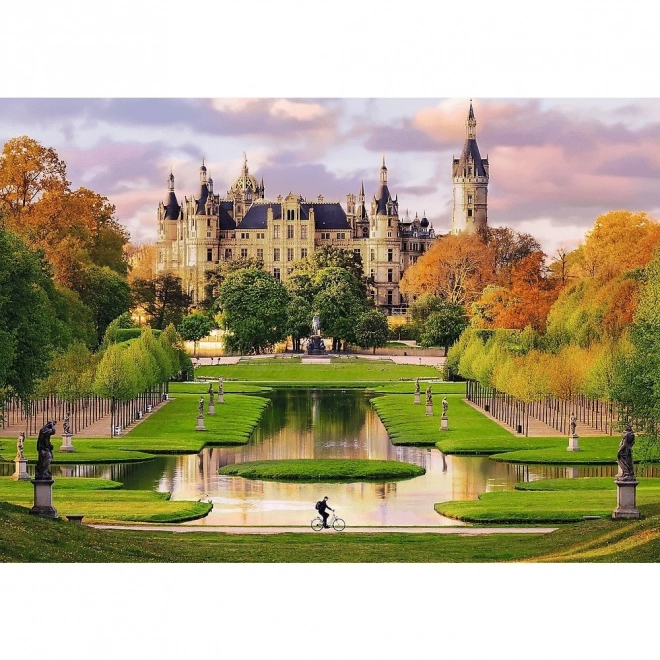 Puzzle 1000 Teile - Premium Plus Foto-Odyssee Schweriner Schloss Deutschland