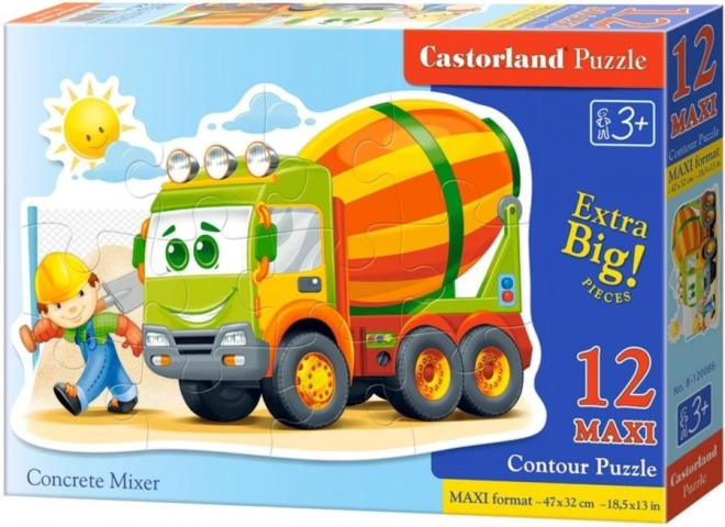 Puzzle 12 große Teile Mixer