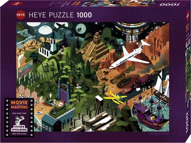 Heye Puzzle Movie Masters: Filme von Steven Spielberg 1000 Teile